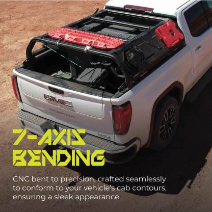 Putco Venture TEC Rack für RAM 1500 ab 2019–5. Gen. – Overland Bed Rack System Aluminium