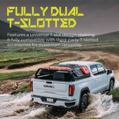 Putco Venture TEC Rack für RAM 1500 ab 2019–5. Gen. – Overland Bed Rack System Aluminium