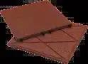 KRAITEC® step Gummiplatte 500 × 500 × 30 mm – Wartungsweg, Terrasse & Balkon