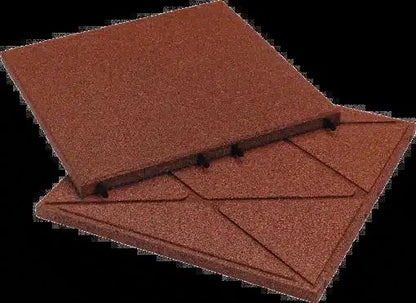 KRAITEC® step Gummiplatte 500 × 500 × 30 mm – Wartungsweg, Terrasse & Balkon