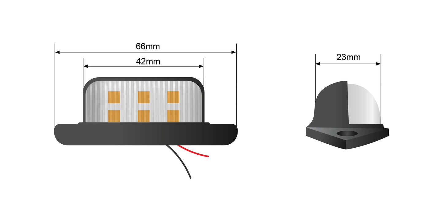 STEDI Kennzeichenbeleuchtung | 12V TRUCK universal
