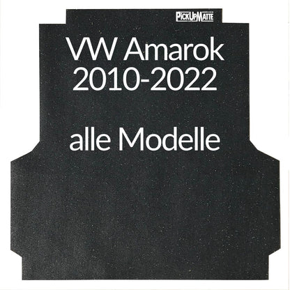 Antirutschmatte für VW Amarok, 2010 bis 2022  – passgenauer Laderaumschutz