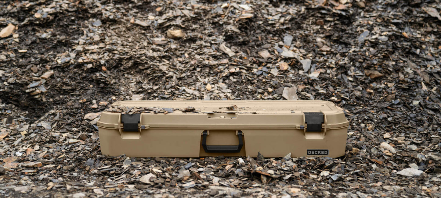DECKED D-CO CASE - MINUTEMAN 80, TAN INKL. SCHLOSS + FOAM