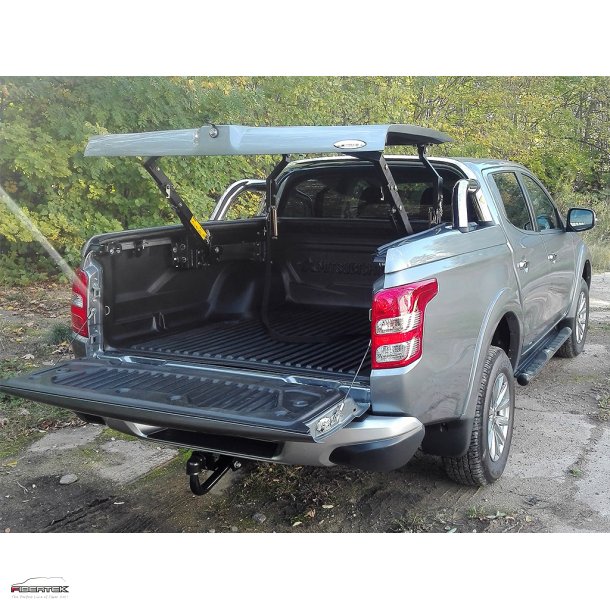 GFK TOPUP Cover mit Styling Bar, Fiat Fullback, Doppelkabine