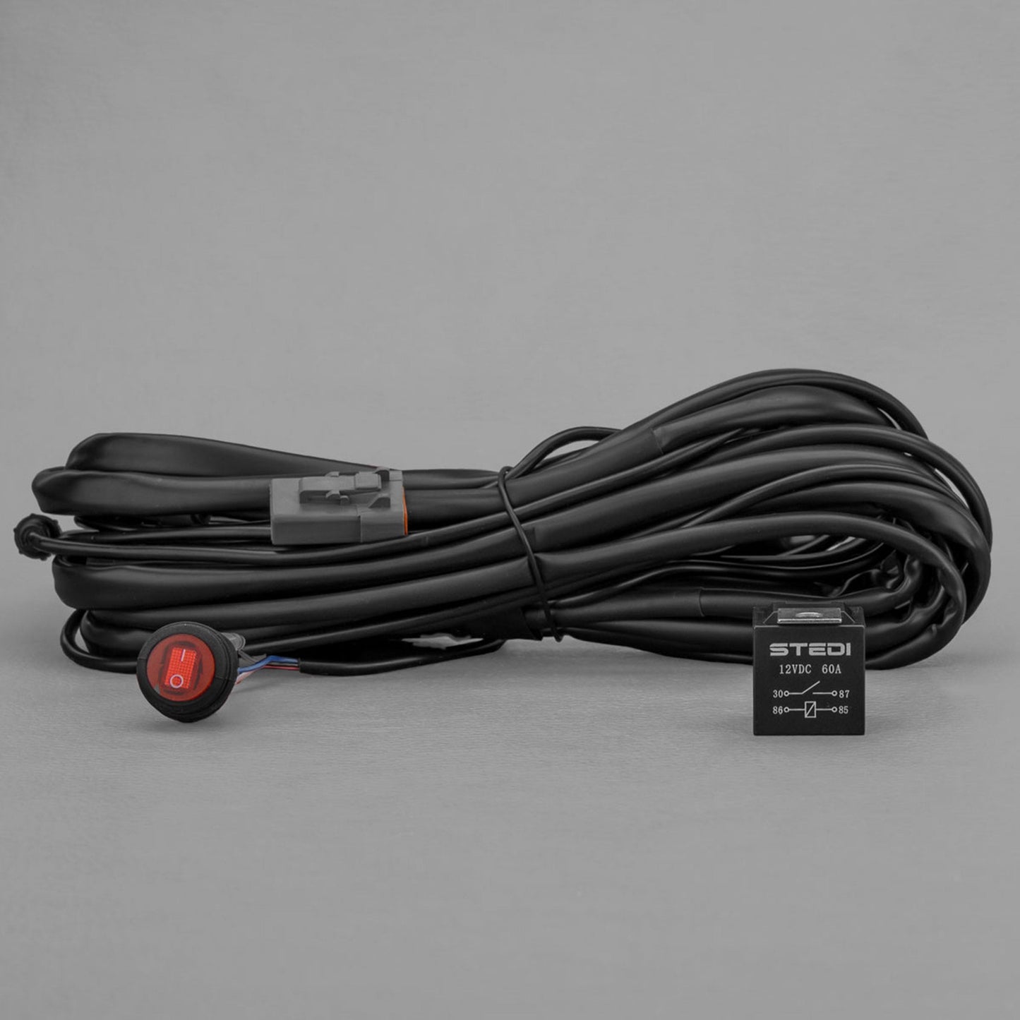 STEDI Plug & Play Single Fernlicht – Kabelbaum für DT&DT – P Steckeranschluss