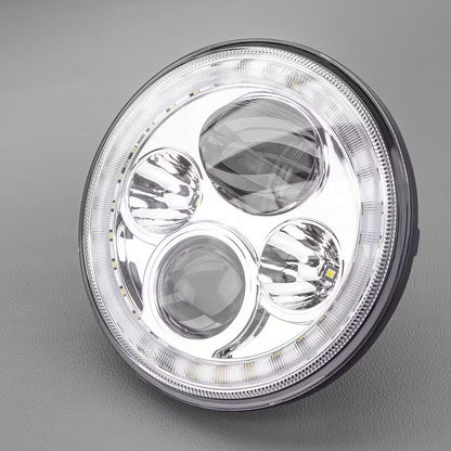STEDI 7Inch Iris LED Headlight – Chrome (5700K)