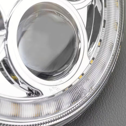 STEDI 7Inch Iris LED Headlight – Chrome (5700K)