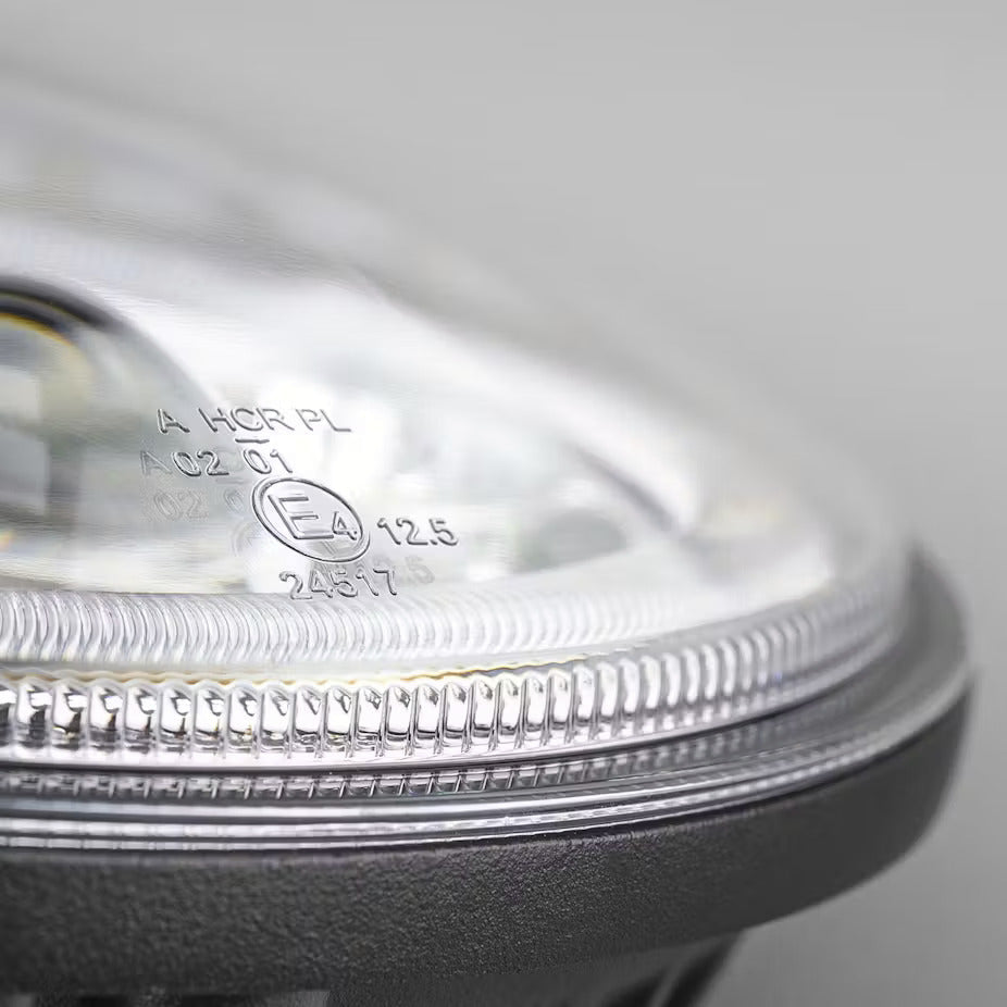STEDI 7Inch Iris LED Headlight – Chrome (5700K)