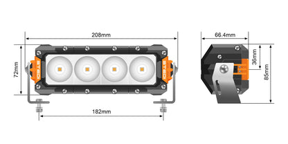 STEDI LED – Lightbar ST3301 PRO 7.5 Zoll