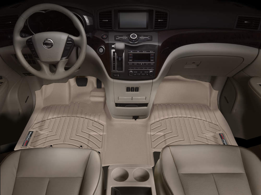 WEATHERTECH Fußmatte Mercedes-Benz AMG E 63 S Sedan - Limousine (2018 - 2021), Fußraum vorne