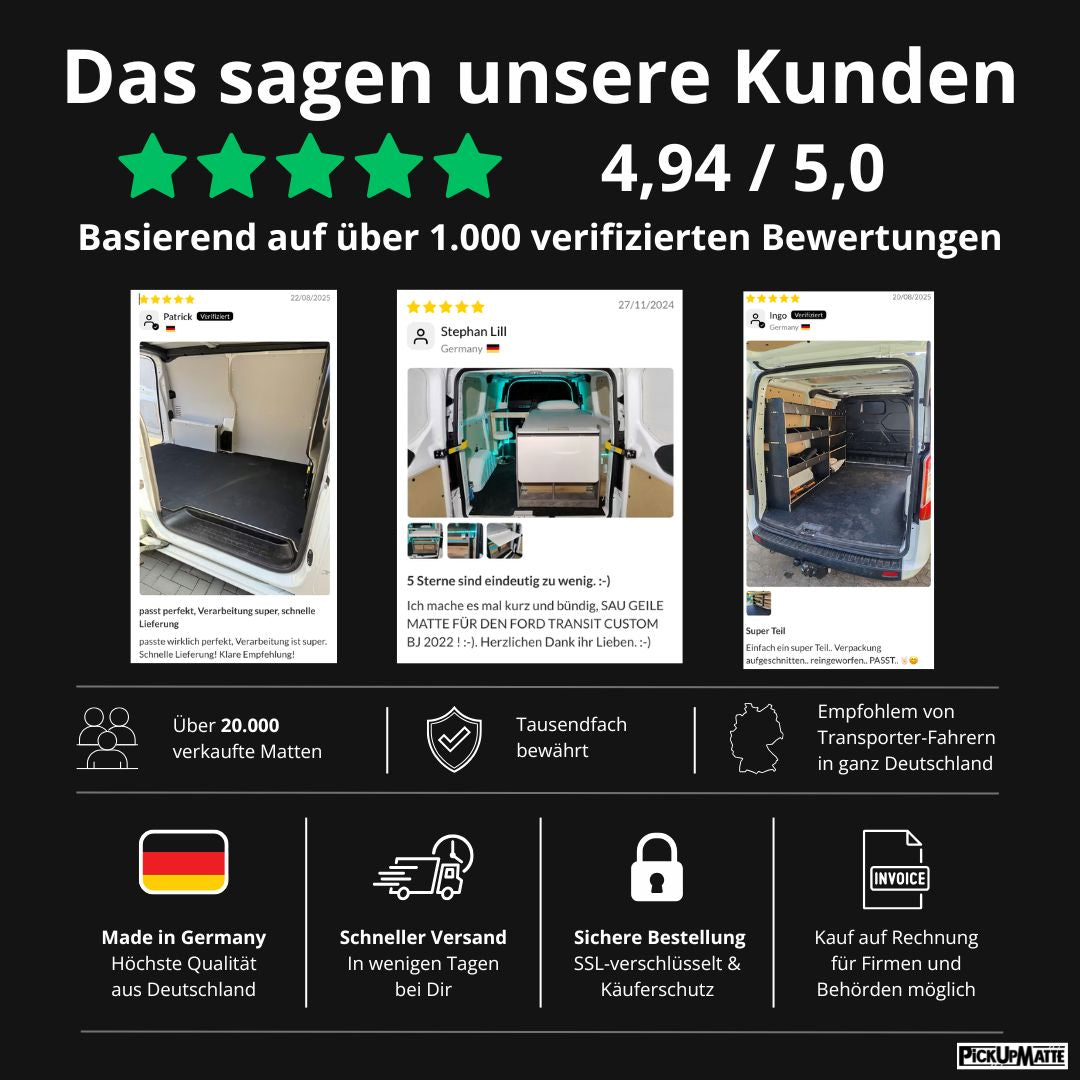 Antirutschmatte für Iveco Daily, 2014-heute