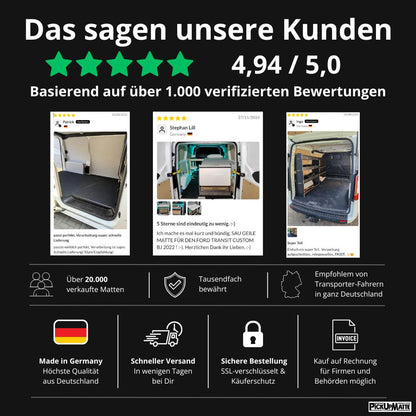 Antirutschmatte für Iveco Daily, 2014-heute
