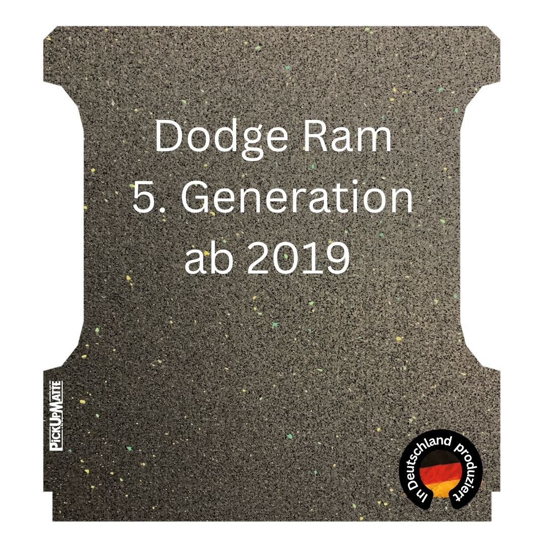 Antirutschmatte Dodge Ram 1500, 5. Generation, ab 2019
