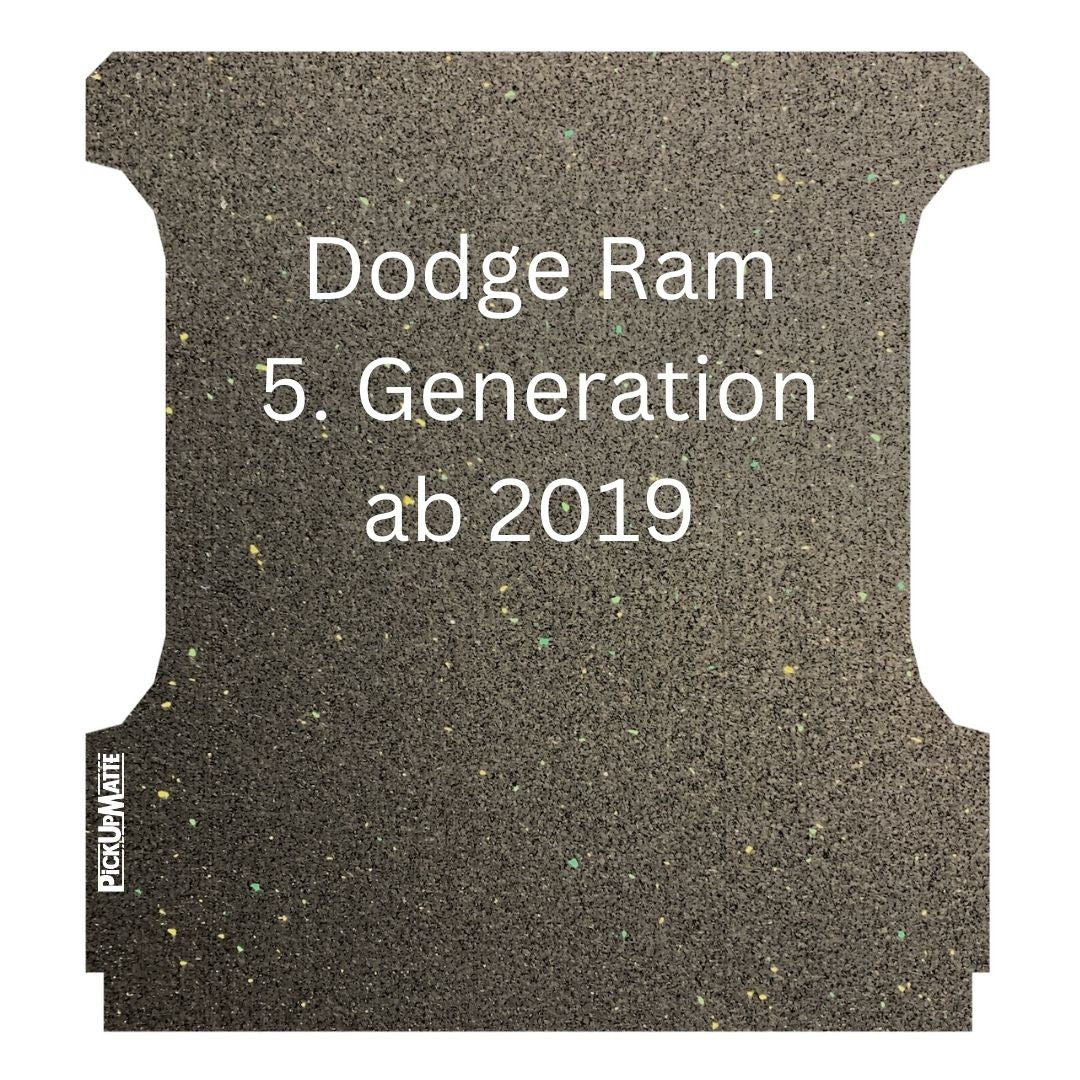 Antirutschmatte Dodge Ram 1500, 5. Generation, ab 2019 - AUSWAHL ALLE MODELLVARIANTEN