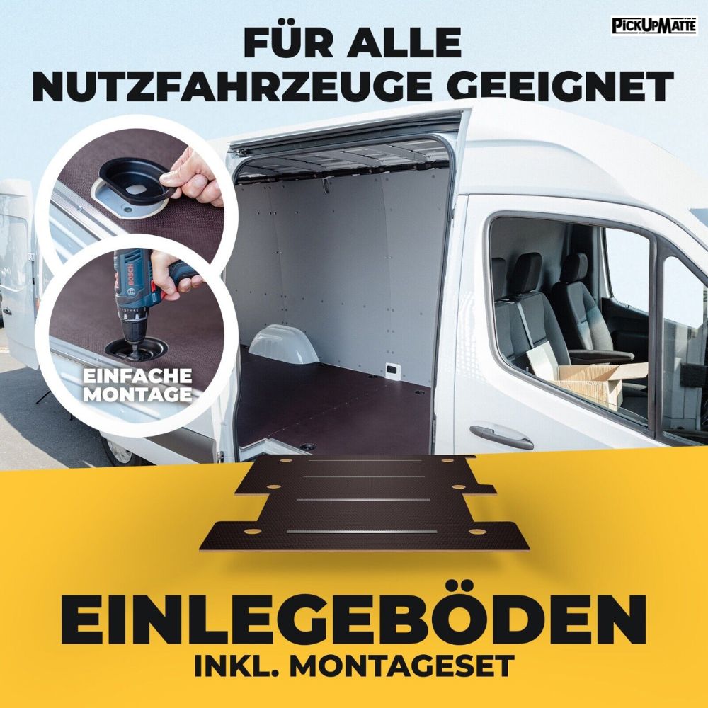 Ladeboden Toyota ProAce, 2016-heute - DOPPELKABINE