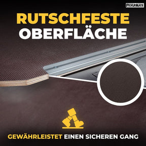 Ladeboden VW T7 Kastenwagen, ab 2024-heute mit schwarzer Wanne Vinylboden - Auswahl alle Modellvarianten