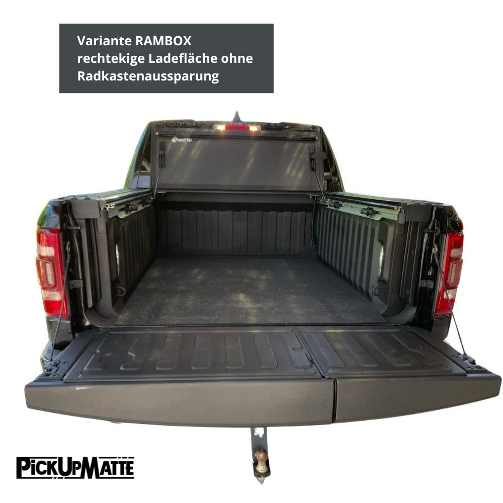 Antirutschmatte für Dodge Ram 1500, 4. Generation, 2009-2018  – passgenauer Laderaumschutz