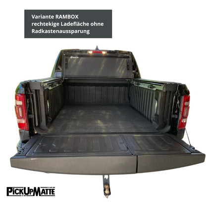 Antirutschmatte für Dodge Ram 1500, 4. Generation, 2009-2018  – passgenauer Laderaumschutz