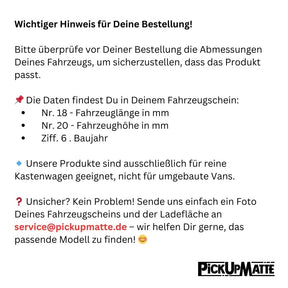 Seitenwandverkleidung Ford Transit Kastenwagen, 2014-heute - Auswahl alle Modellvarianten