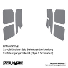 Seitenwandverkleidung Ford Transit Kastenwagen, 2014-heute – Passgenaue Laderaumverkleidung aus 4 mm Hohlkammer