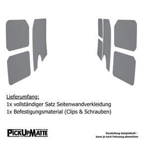 Seitenwandverkleidung Ford Transit Kastenwagen, 2014-heute - Auswahl alle Modellvarianten