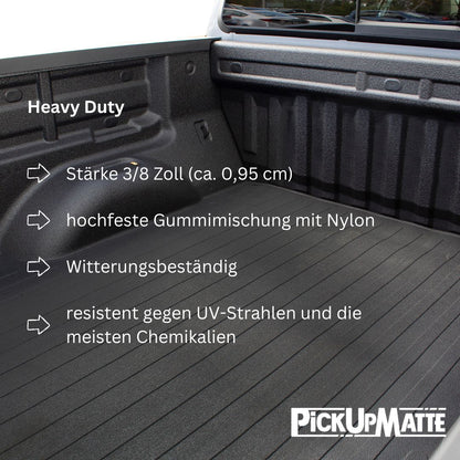 Ladeflächenmatte Chevrolet Silverado  – passgenauer Laderaumschutz