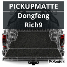 PICKUPMATTE für Dongfeng Rich9, Doppelkabine mit beschichteter Ladefläche  – passgenauer Laderaumschutz