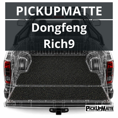 Antirutschmatte für Dongfeng Rich9, Doppelkabine mit beschichteter Ladefläche  – passgenauer Laderaumschutz