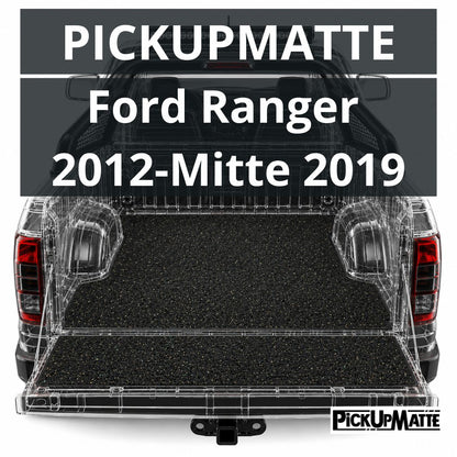 Antirutschmatte für Ford Ranger, 2012-Mitte 2019  – passgenauer Laderaumschutz