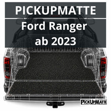 Antirutschmatte für Ford Ranger, ab 2023 New Generation  – passgenauer Laderaumschutz