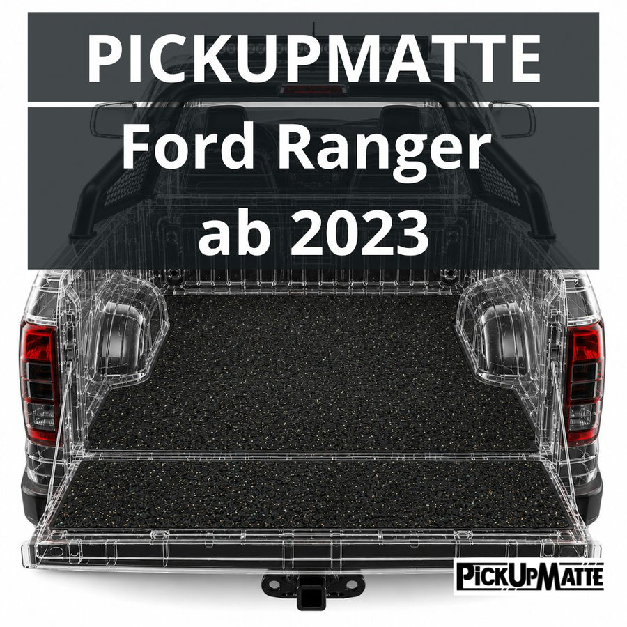 PICKUPMATTE für Ford Ranger, ab 2023 New Generation  – passgenauer Laderaumschutz