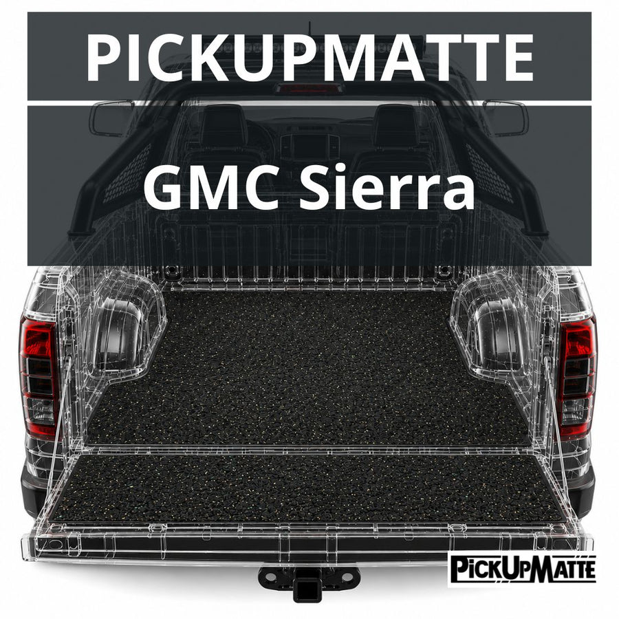 PICKUPMATTE für GMC Sierra  – passgenauer Laderaumschutz