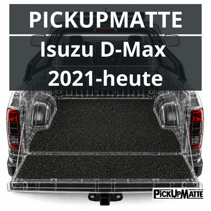 PICKUPMATTE für Isuzu D-Max, 3. Gen., 2021-heute  – passgenauer Laderaumschutz