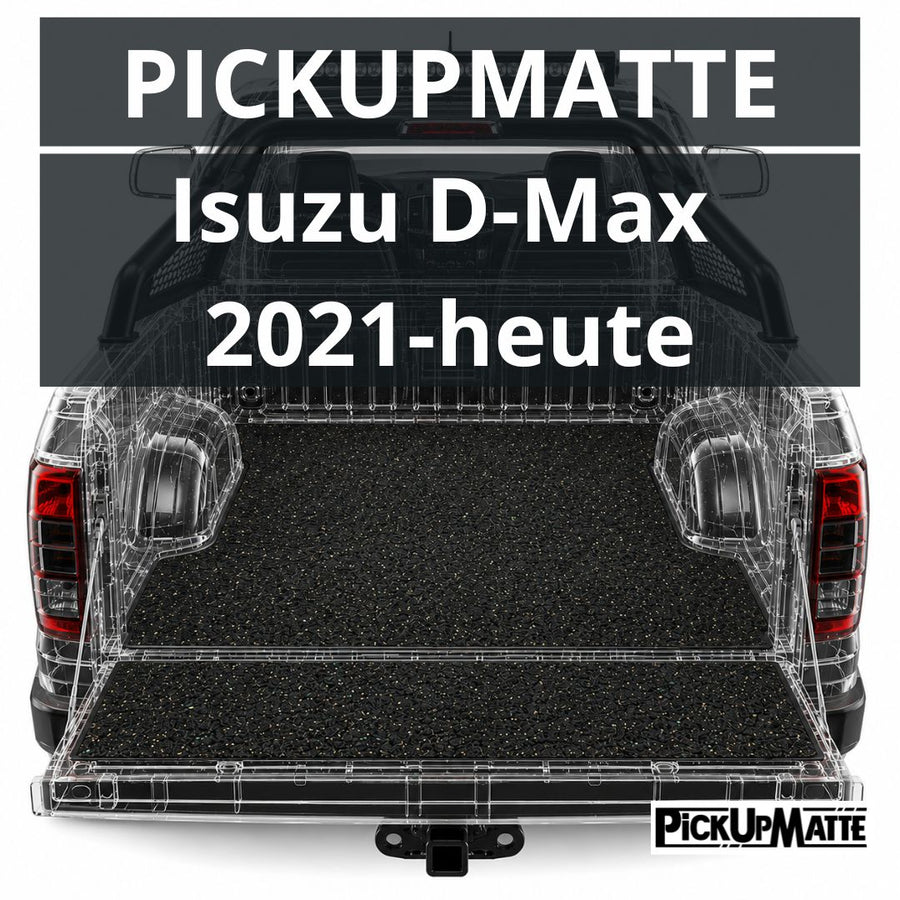 PICKUPMATTE für Isuzu D-Max, 3. Gen., 2021-heute  – passgenauer Laderaumschutz