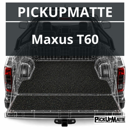PICKUPMATTE für Maxus T60, Doppelkabine mit beschichteter Ladefläche  – passgenauer Laderaumschutz