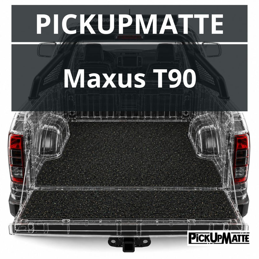 PICKUPMATTE für Maxus T90, Doppelkabine mit beschichteter Ladefläche  – passgenauer Laderaumschutz