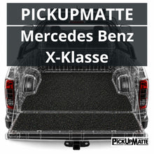 Antirutschmatte für Mercedes X-Klasse Doppelkabine  – passgenauer Laderaumschutz