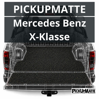 Antirutschmatte für Mercedes X-Klasse Doppelkabine  – passgenauer Laderaumschutz