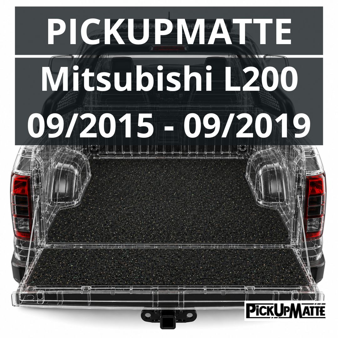 Antirutschmatte für Mitsubishi L200, 5. Gen., 09/2015-09/2019  – passgenauer Laderaumschutz