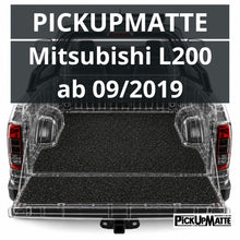 PICKUPMATTE für Mitsubishi L200, 6. Gen., 09/2019-heute  – passgenauer Laderaumschutz