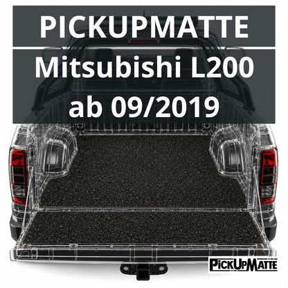 PICKUPMATTE für Mitsubishi L200, 6. Gen., 09/2019-heute  – passgenauer Laderaumschutz