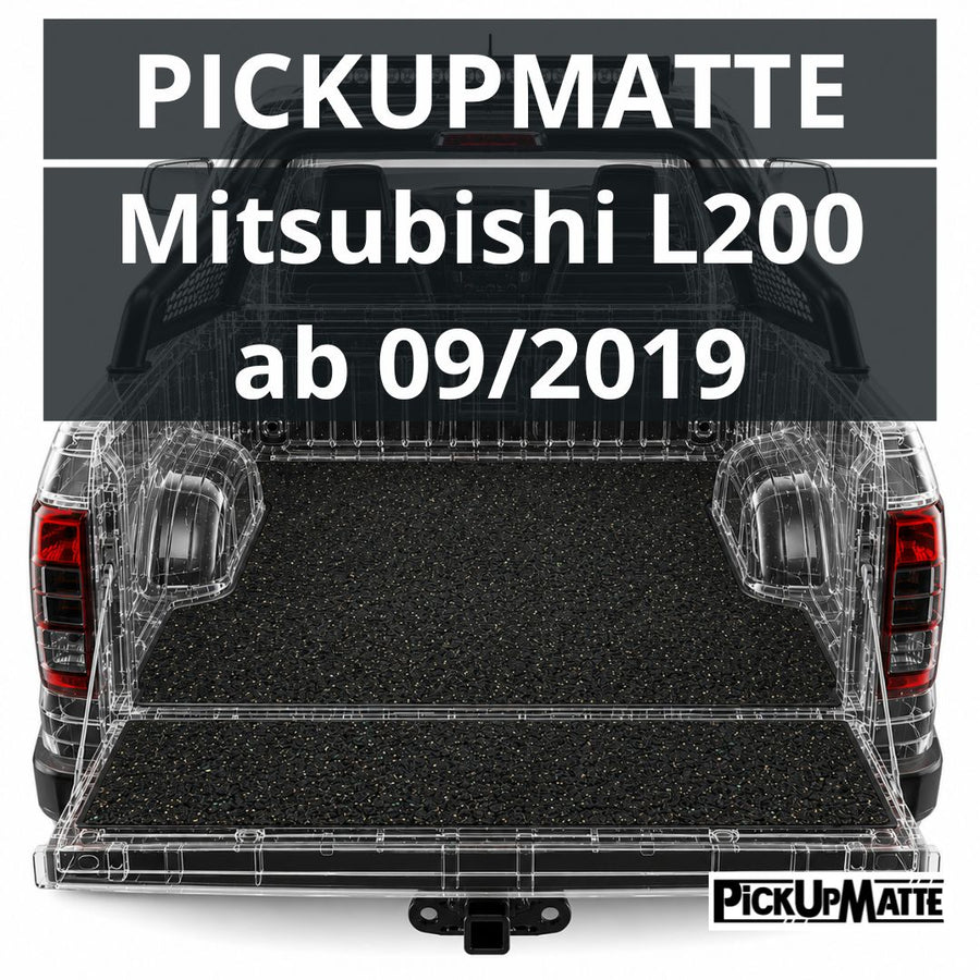 PICKUPMATTE für Mitsubishi L200, 6. Gen., 09/2019-heute  – passgenauer Laderaumschutz