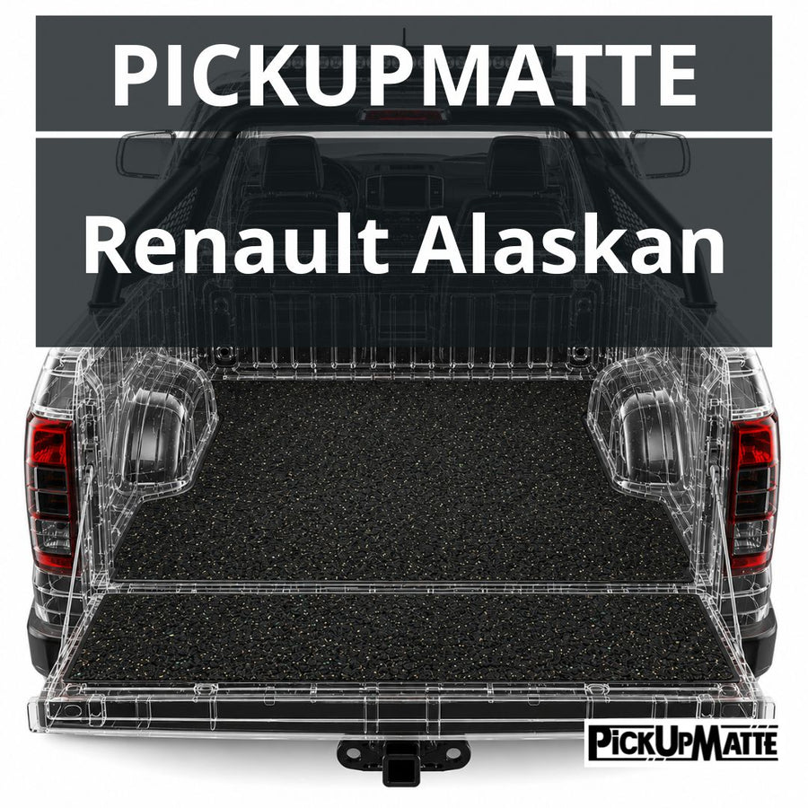 PICKUPMATTE für Renault Alaskan, 09/2017-heute  – passgenauer Laderaumschutz