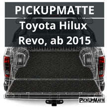 PICKUPMATTE für Toyota Hilux, Revo 8. Gen, ab 2015  – passgenauer Laderaumschutz