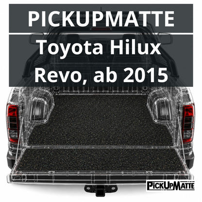 PICKUPMATTE für Toyota Hilux, Revo 8. Gen, ab 2015  – passgenauer Laderaumschutz