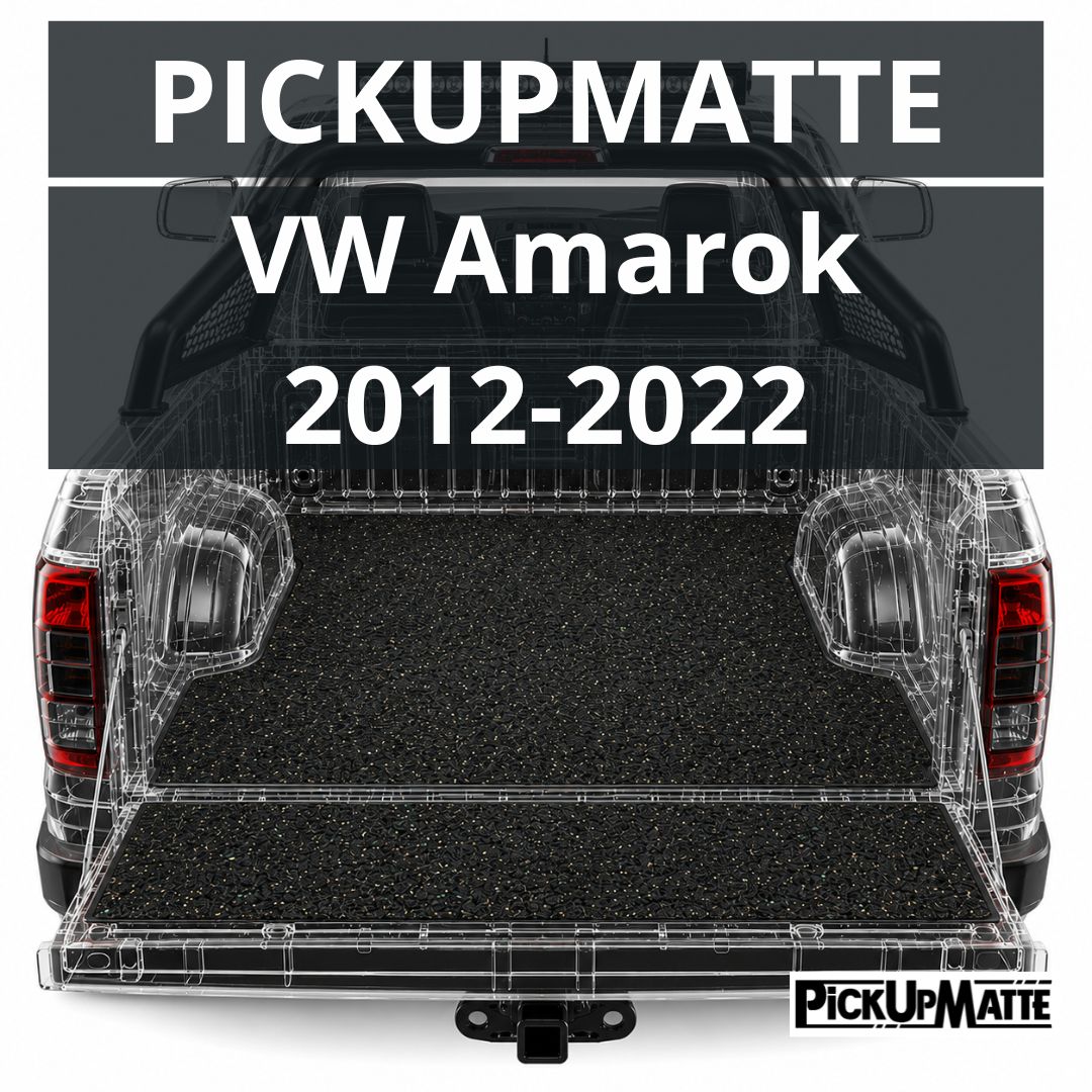 Antirutschmatte für VW Amarok, 2010 bis 2022  – passgenauer Laderaumschutz