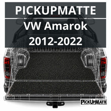 Antirutschmatte für VW Amarok, 2010 bis 2022  – passgenauer Laderaumschutz