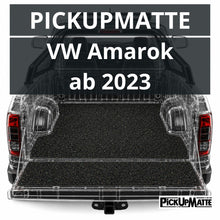 Antirutschmatte für VW Amarok, ab 2023 New Generation  – passgenauer Laderaumschutz