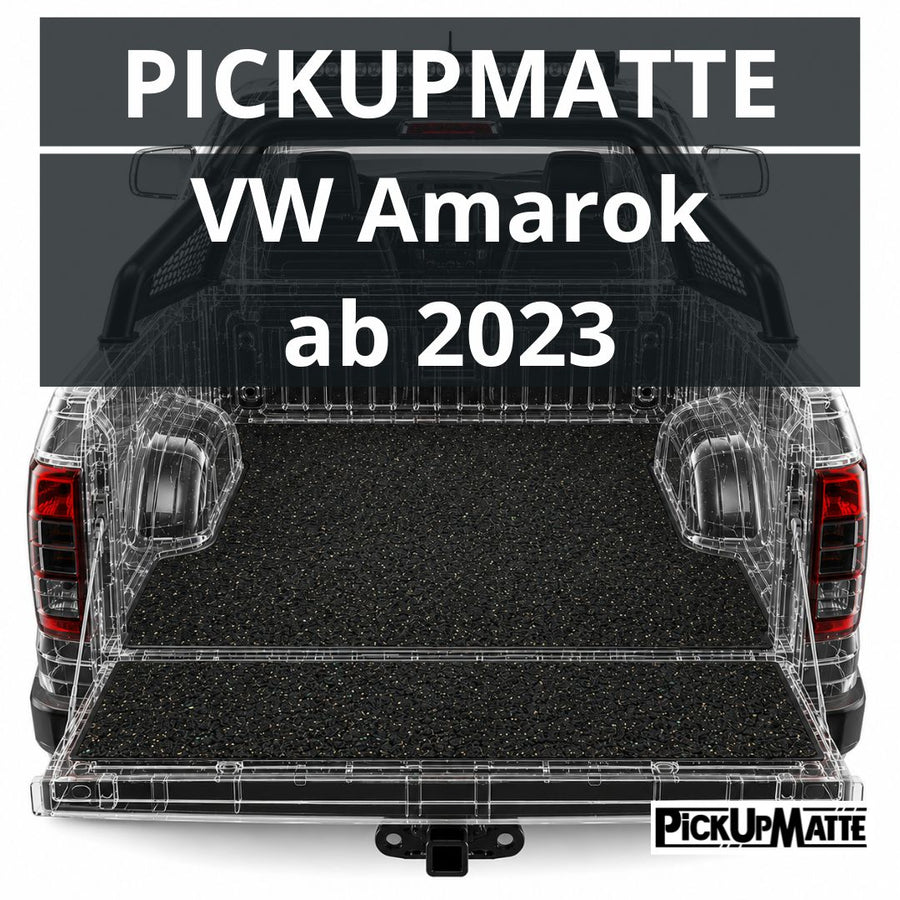 PICKUPMATTE für VW Amarok, ab 2023 New Generation  – passgenauer Laderaumschutz