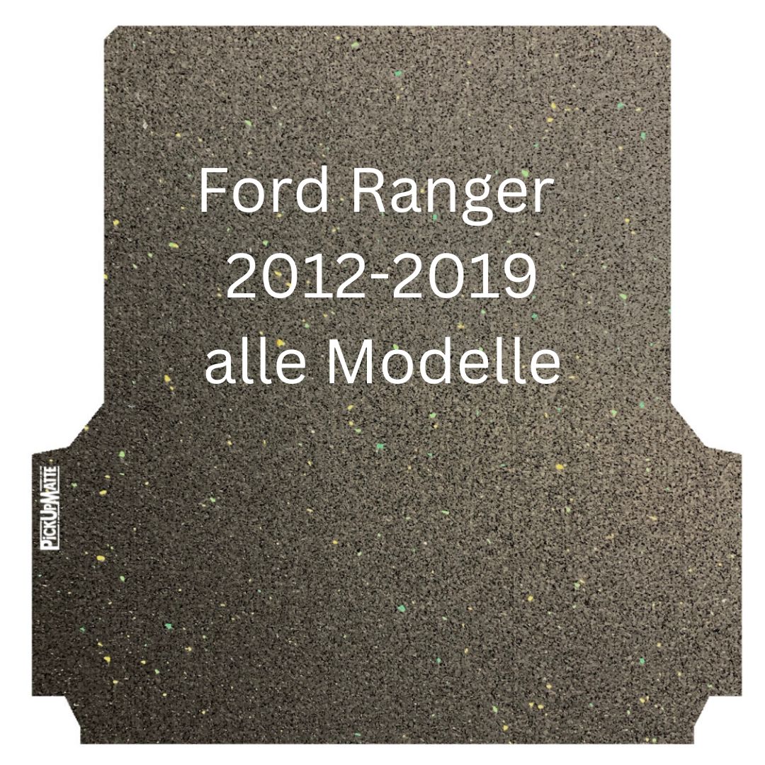 Antirutschmatte Ford Ranger, 2012-Mitte 2019 Auswahl alle Ladeflächenformen